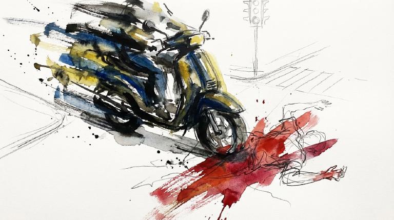 Failure to Yield on 30th Street