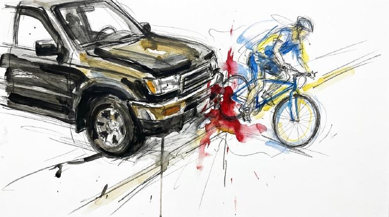 Atlantic and 102: A cyclist goes down, the numbers keep climbing