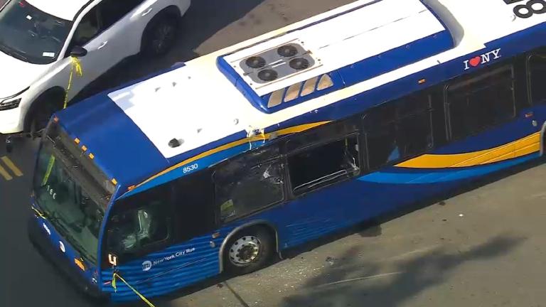 A Bike, a Sedan, a Queens Corner