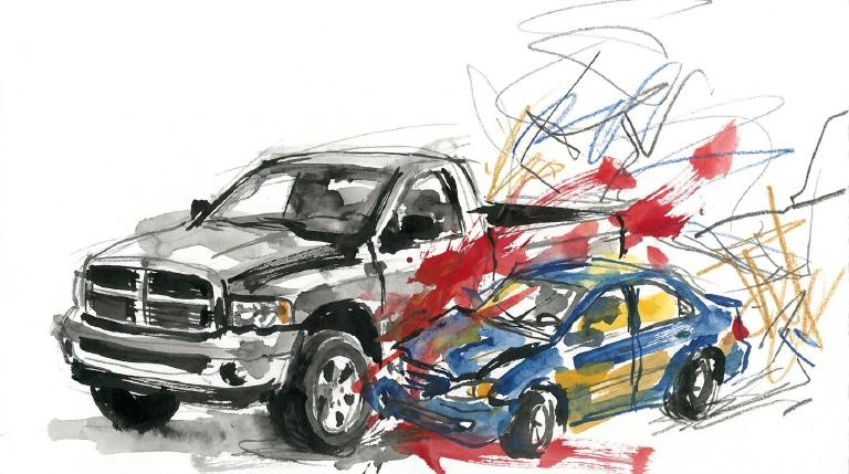 BQE at Atlantic: a morning, a death
