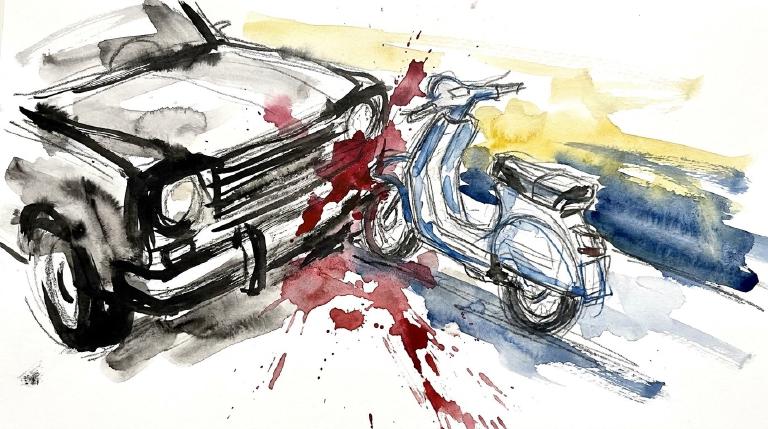 BQE at Atlantic: a morning, a death