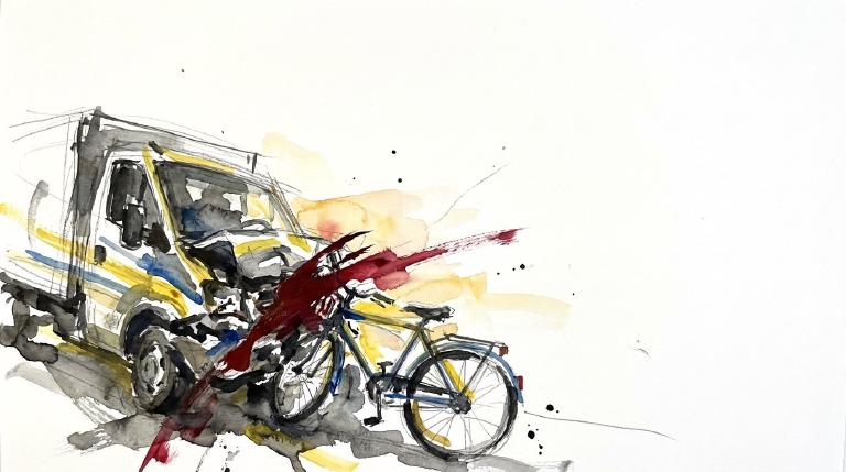 Flatbush at midnight: another body on the pavement