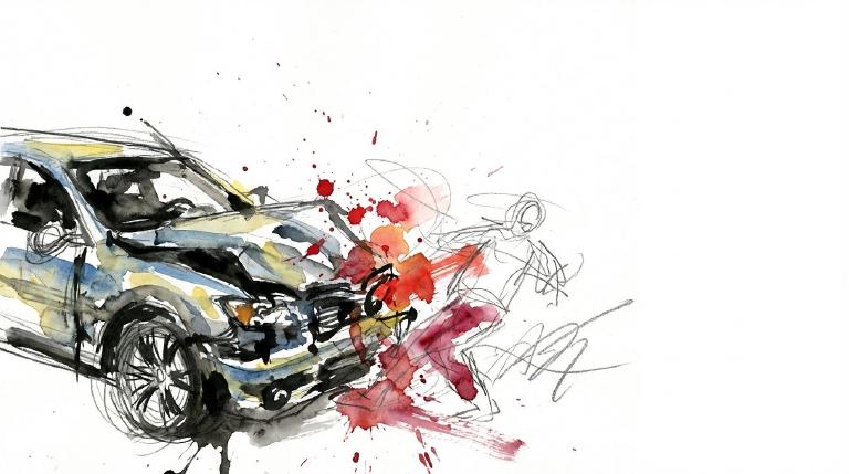 Leggett and Bruckner: a woman in the crosswalk, a driver who kept going