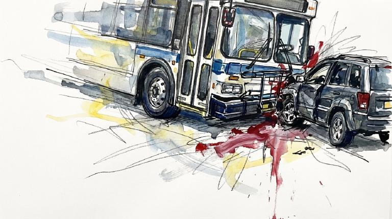 Hollis Bleeds While City Waits: Slow the Cars, Save a Life